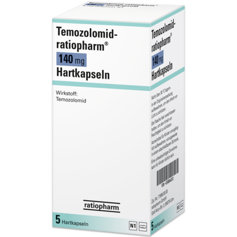 Temozolomid-ratiopharm® 140&nbsp;mg Hartkapseln