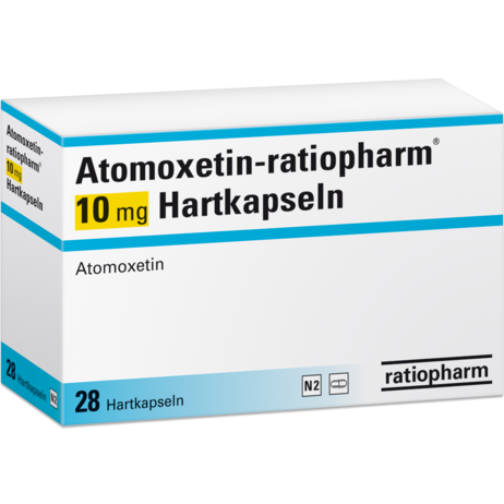 Atomoxetin-ratiopharm® 10&nbsp;mg Hartkapseln