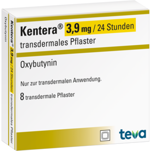 Kentera 3,9 mg / 24 Stunden transdermales Pflaster
