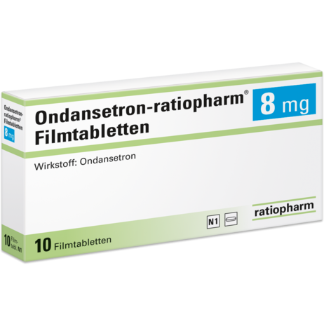 Ondansetron-ratiopharm® 8&nbsp;mg Filmtabletten