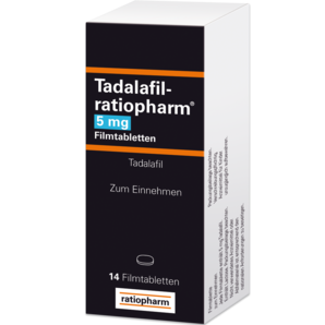 Tadalafil-ratiopharm® 5 mg Filmtabletten