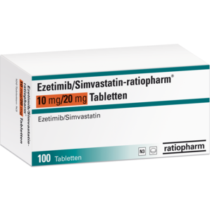 Ezetimib/Simvastatin-ratiopharm® 10 mg/10 mg Tabletten