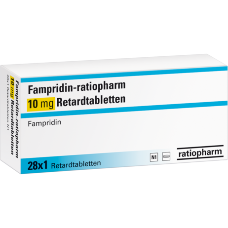 Fampridin-ratiopharm 10&nbsp;mg Retardtabletten