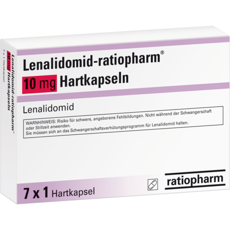 Lenalidomid-ratiopharm® 10&nbsp;mg Hartkapseln