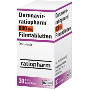 Darunavir-ratiopharm® 800 mg Filmtabletten