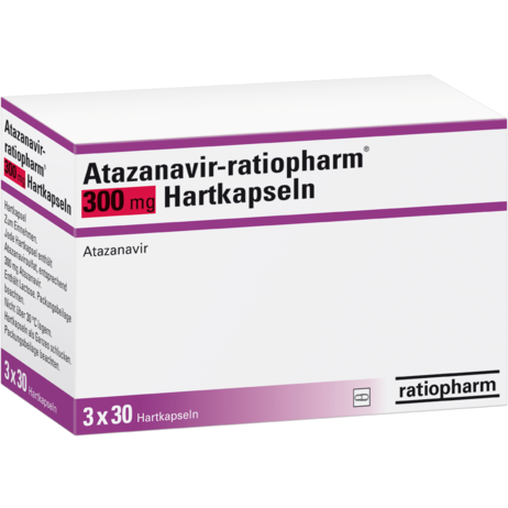 Atazanavir-ratiopharm® 300&nbsp;mg Hartkapseln
