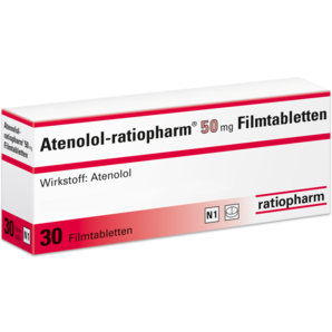 Atenolol-ratiopharm® 50 mg Filmtabletten