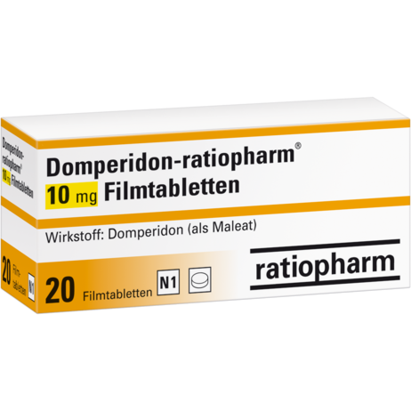 Domperidon-ratiopharm® 10&nbsp;mg Filmtabletten