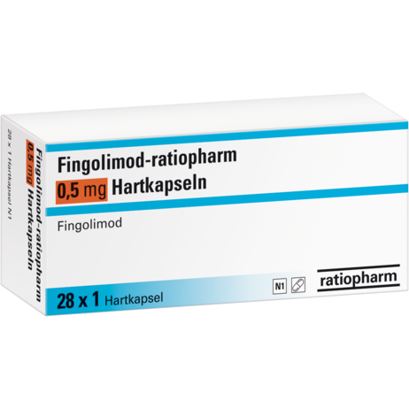 Fingolimod-ratiopharm 0,5&nbsp;mg Hartkapseln