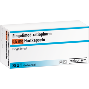 Fingolimod-ratiopharm 0,5 mg Hartkapseln