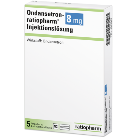 Ondansetron-ratiopharm® 8&nbsp;mg Injektionslösung