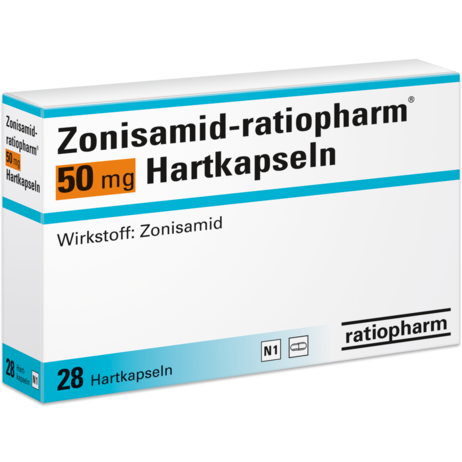 Zonisamid-ratiopharm® 50&nbsp;mg Hartkapseln
