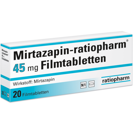 Mirtazapin-ratiopharm® 45&nbsp;mg Filmtabletten