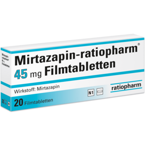 Mirtazapin-ratiopharm® 45 mg Filmtabletten