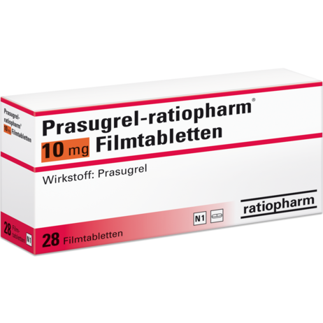 Prasugrel-ratiopharm® 10&nbsp;mg Filmtabletten