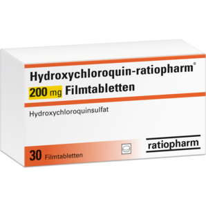 Hydroxychloroquin-ratiopharm® 200 mg Filmtabletten