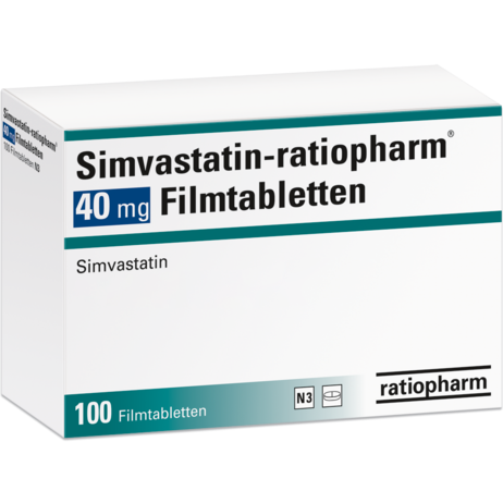 Simvastatin-ratiopharm® 40&nbsp;mg Filmtabletten