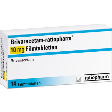 Brivaracetam-ratiopharm® 10&nbsp;mg Filmtabletten