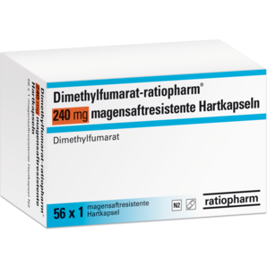 Dimethylfumarat-ratiopharm® 240 mg magensaftresistente Hartkapseln
