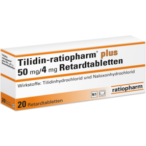 Tilidin-ratiopharm® plus 50 mg/4 mg Retardtabletten