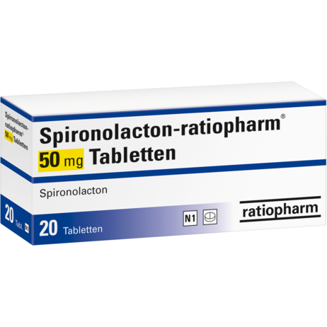 Spironolacton-ratiopharm® 50&nbsp;mg Tabletten