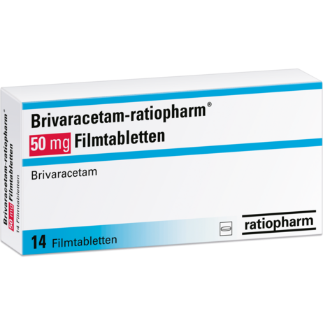 Brivaracetam-ratiopharm® 50&nbsp;mg Filmtabletten