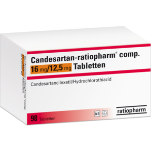 Candesartan-ratiopharm® comp. 16 mg/12,5 mg Tabletten