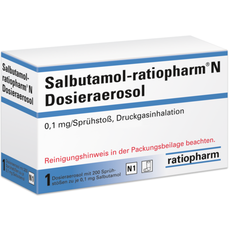 Salbutamol-ratiopharm® N Dosieraerosol