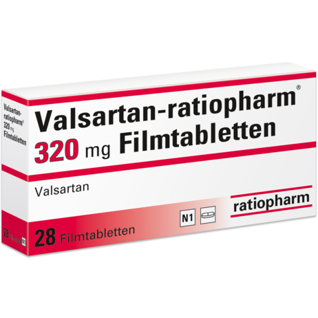 Valsartan-ratiopharm® 320&nbsp;mg Filmtabletten