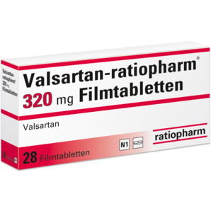 Valsartan-ratiopharm® 320 mg Filmtabletten