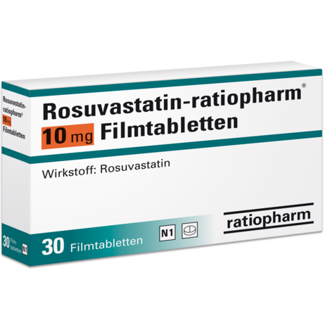 Rosuvastatin-ratiopharm® 10&nbsp;mg Filmtabletten