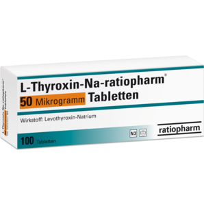 L-Thyroxin-Na-ratiopharm® 50 Mikrogramm Tabletten
