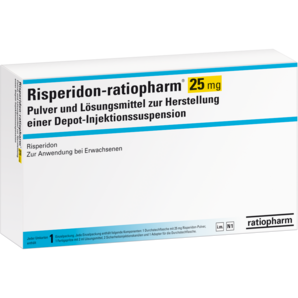 Risperidon-ratiopharm® 25 mg Pulver und Lösungsmittel zur Herstellung einer  Depot-Injektionssuspension