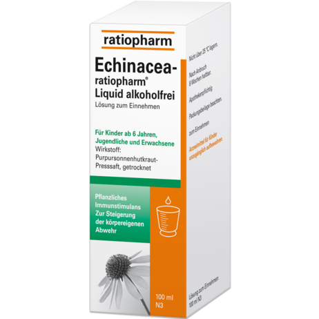 Echinacea-ratiopharm® Liquid alkoholfrei