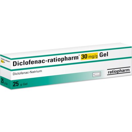 Diclofenac-ratiopharm® 30&nbsp;mg/g Gel