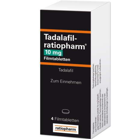 Tadalafil-ratiopharm® 10&nbsp;mg Filmtabletten