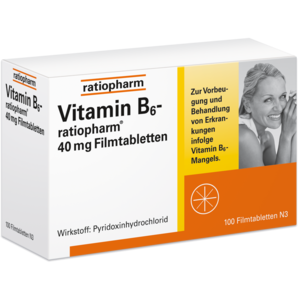 Vitamin-B6-ratiopharm® 40 mg Filmtabletten