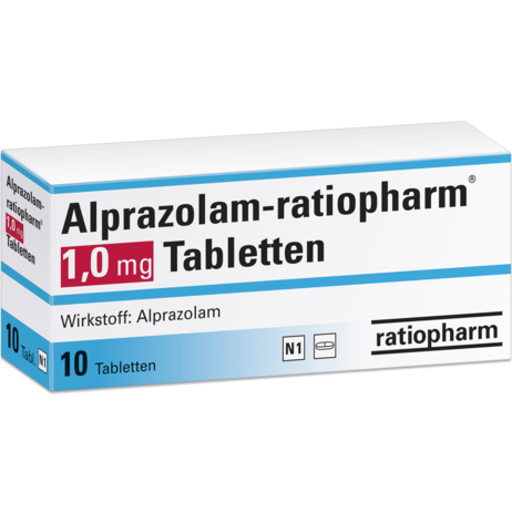 Alprazolam-ratiopharm® 1,0&nbsp;mg Tabletten