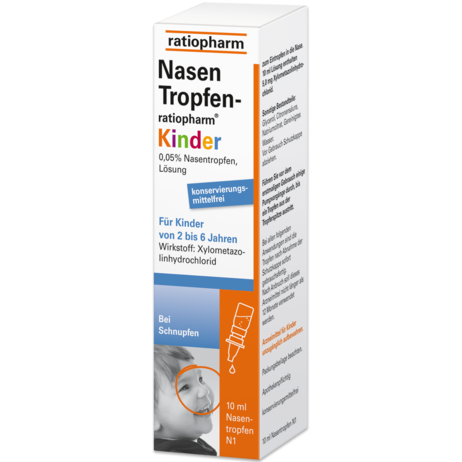 NasenTropfen-ratiopharm® Kinder