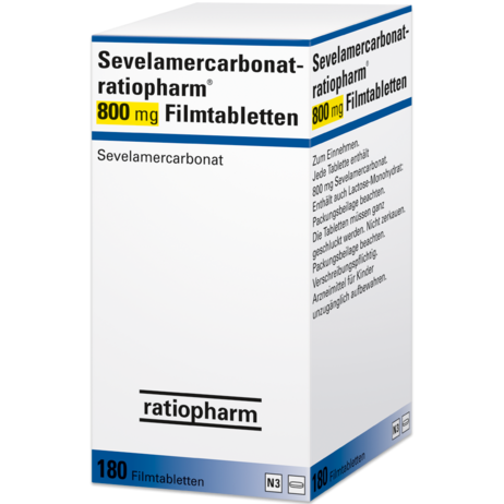 Sevelamercarbonat-ratiopharm® 800&nbsp;mg Filmtabletten