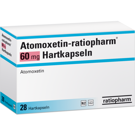 Atomoxetin-ratiopharm® 60&nbsp;mg Hartkapseln