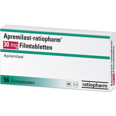 Apremilast-ratiopharm® 30&nbsp;mg Filmtabletten