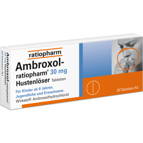 Ambroxol-ratiopharm® 30&nbsp;mg Hustenlöser Tabletten
