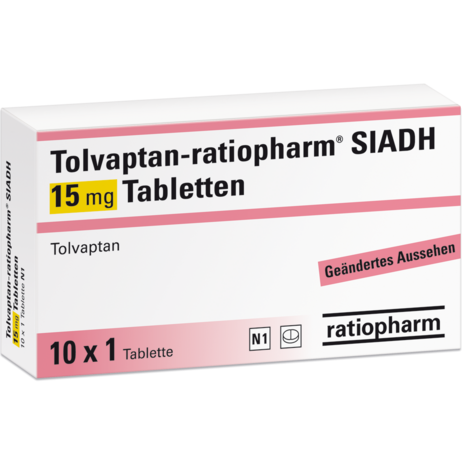 Tolvaptan-ratiopharm SIADH 15&nbsp;mg Tabletten