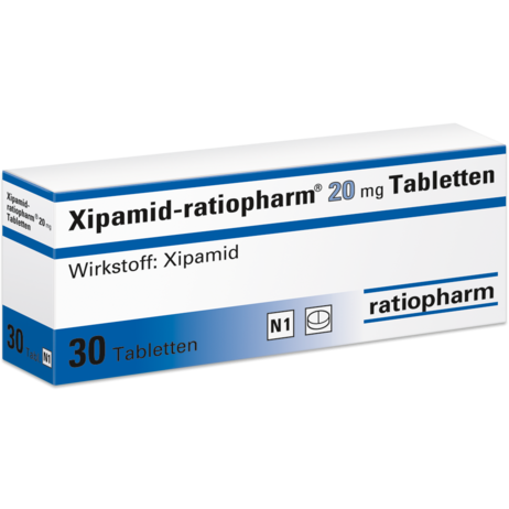 Xipamid-ratiopharm® 20&nbsp;mg Tabletten