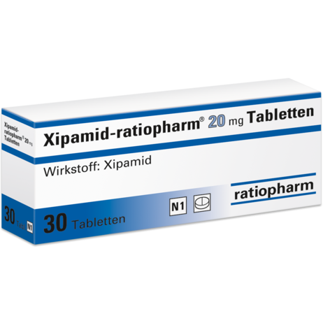 Xipamid-ratiopharm® 20 mg Tabletten