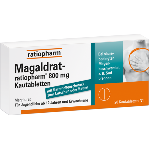 Magaldrat-ratiopharm® 800 mg Kautabletten