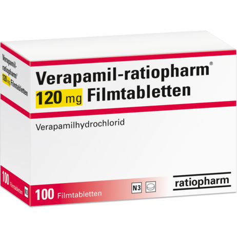 Verapamil-ratiopharm® 120&nbsp;mg Filmtabletten