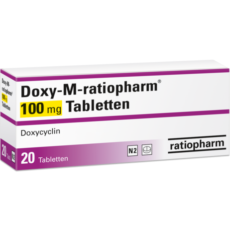 Doxy-M-ratiopharm® 100&nbsp;mg Tabletten