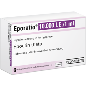 Eporatio® 10.000 I.E./1,0 ml Injektionslösung in Fertigspritze
